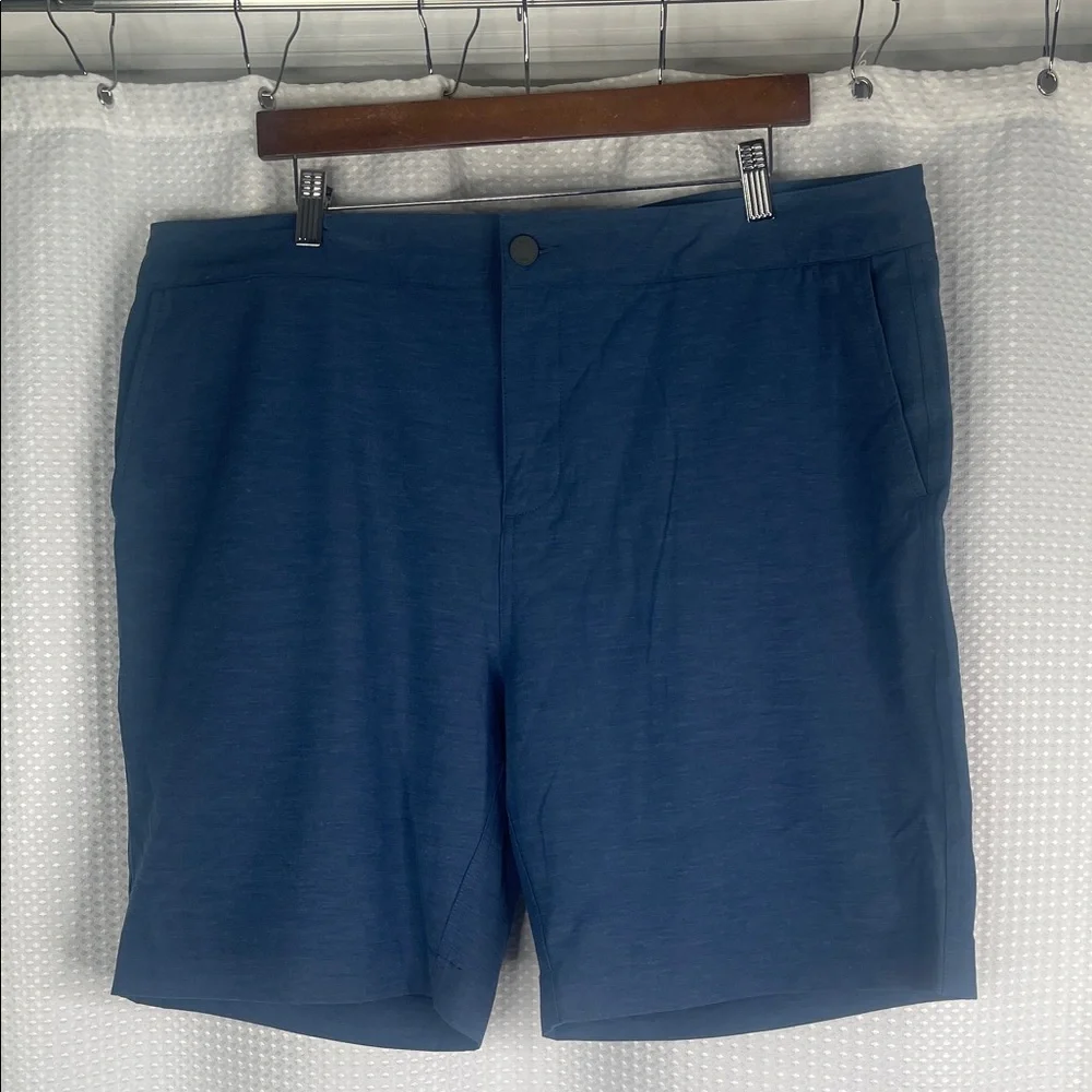 Faherty All Day Shorts 9” Inseam Pockets Drawstring Vacation Sz 38